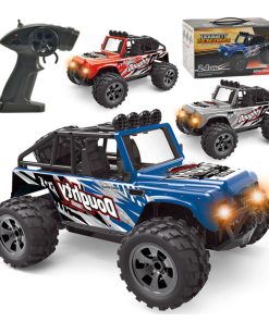 Cross-border 1:18 scale high-speed drift remote control car 2.4G two-wheel drive charging off-road vehicle children's toy model car