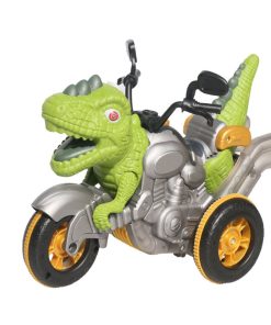 2.4G remote control spray dinosaur motorcycle lighting stunt T-Rex motorcycle children's electric model toy