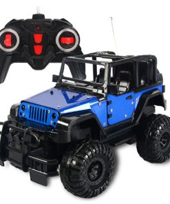 Children's electric alloy remote control car four-way charging off-road vehicle door can open high-speed racing car model