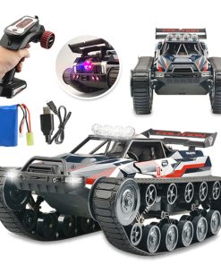 1:12 four-wheel drive high-speed drift spray track tank car stunt off-road climbing car alloy racing model